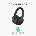 kwmobile Ohr Polster für Sony WH-XB900N Kopfhörer Ersatzteile Over Ear Headphones