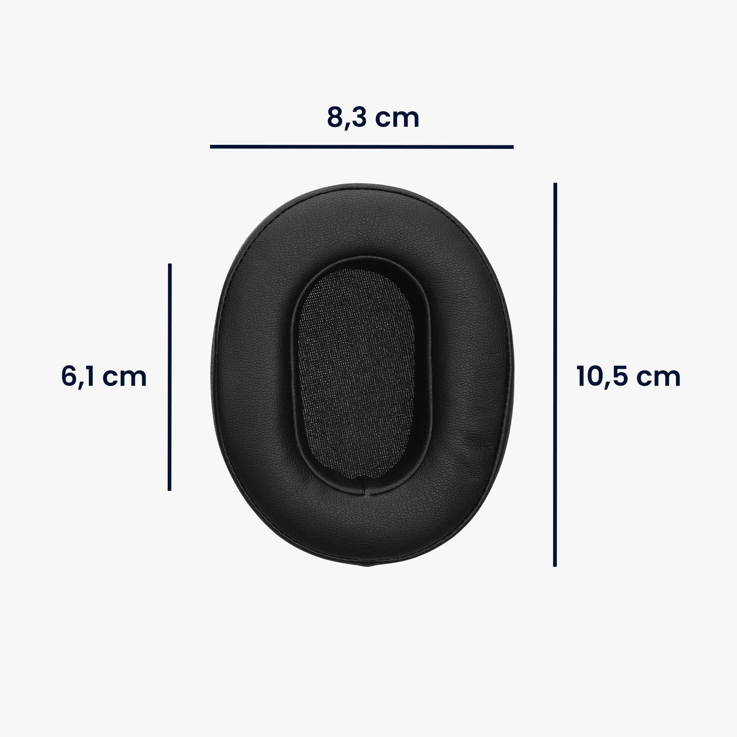 kwmobile Ohr Polster für Sony WH-XB900N Kopfhörer Ersatzteile Over Ear Headphones