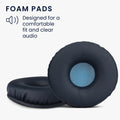kwmobile Ohr Polster für Sony WH-XB700 Kopfhörer Ersatzteile Over Ear Headphones