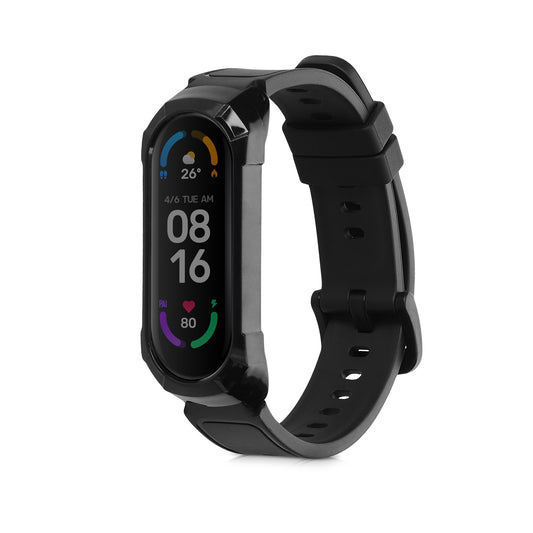Sportarmband für Xiaomi Mi Band 6 / Band 5 / Band 4 - Schwarz - Sonstiges
