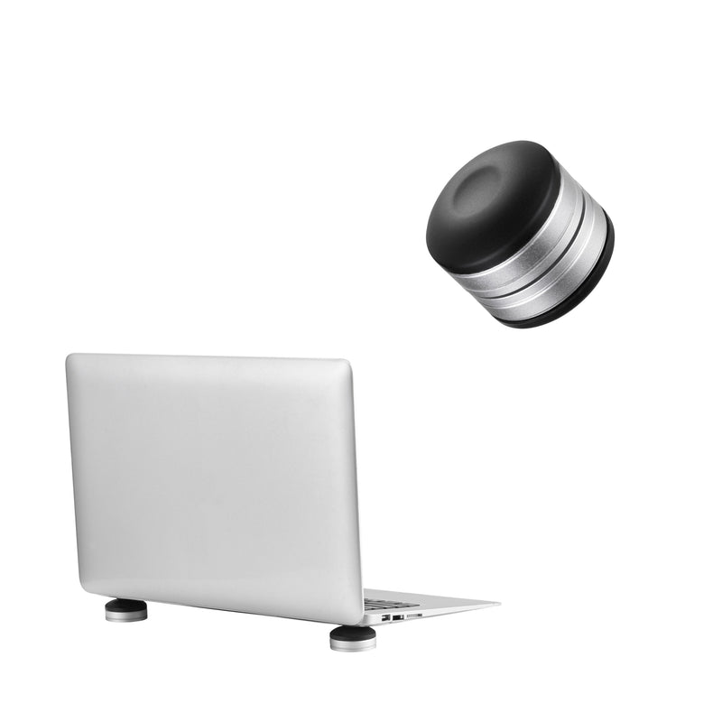 kwmobile Laptop Ständer klein universal Hitzeschutz Erhöhung Unterlage Notebook Halter höhenverstellbar Silber