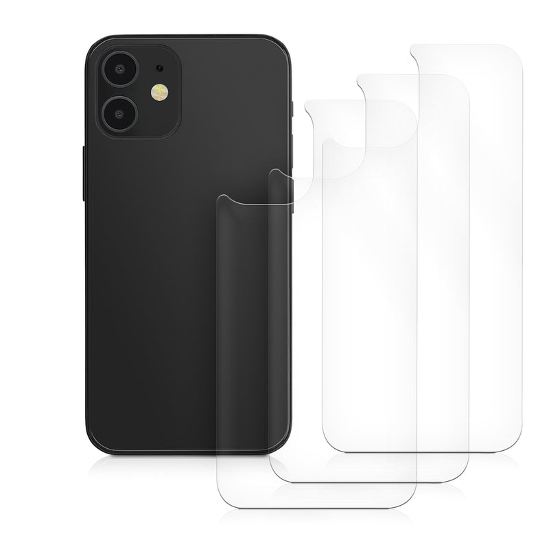Schutzfolie Rückseite kompatibel mit Apple iPhone 12