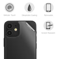 Schutzfolie Rückseite kompatibel mit Apple iPhone 12