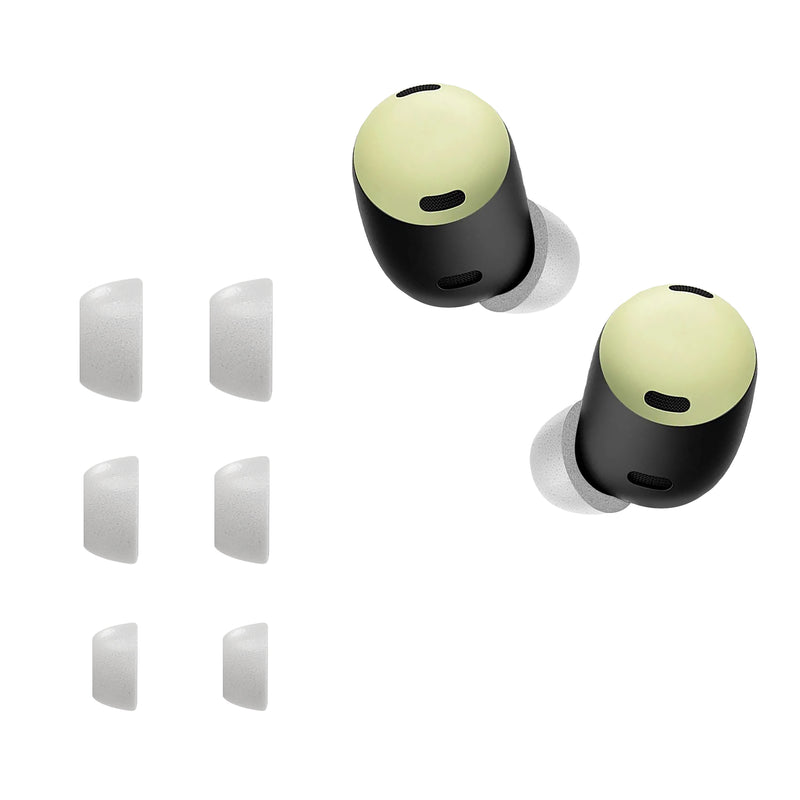 kwmobile Ersatz In Ear Kopfhörer kompatibel mit Google Pixel Buds Pro Polster Ohrstöpsel In-Ear Ohrhörer