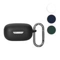 kwmobile Hülle kompatibel mit JBL Live Pro 2 TWS Kopfhörer - Silikon Schutzhülle Etui Case Cover Schoner in Weiß Weiß  