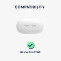 kwmobile Hülle kompatibel mit JBL Live Pro 2 TWS Kopfhörer