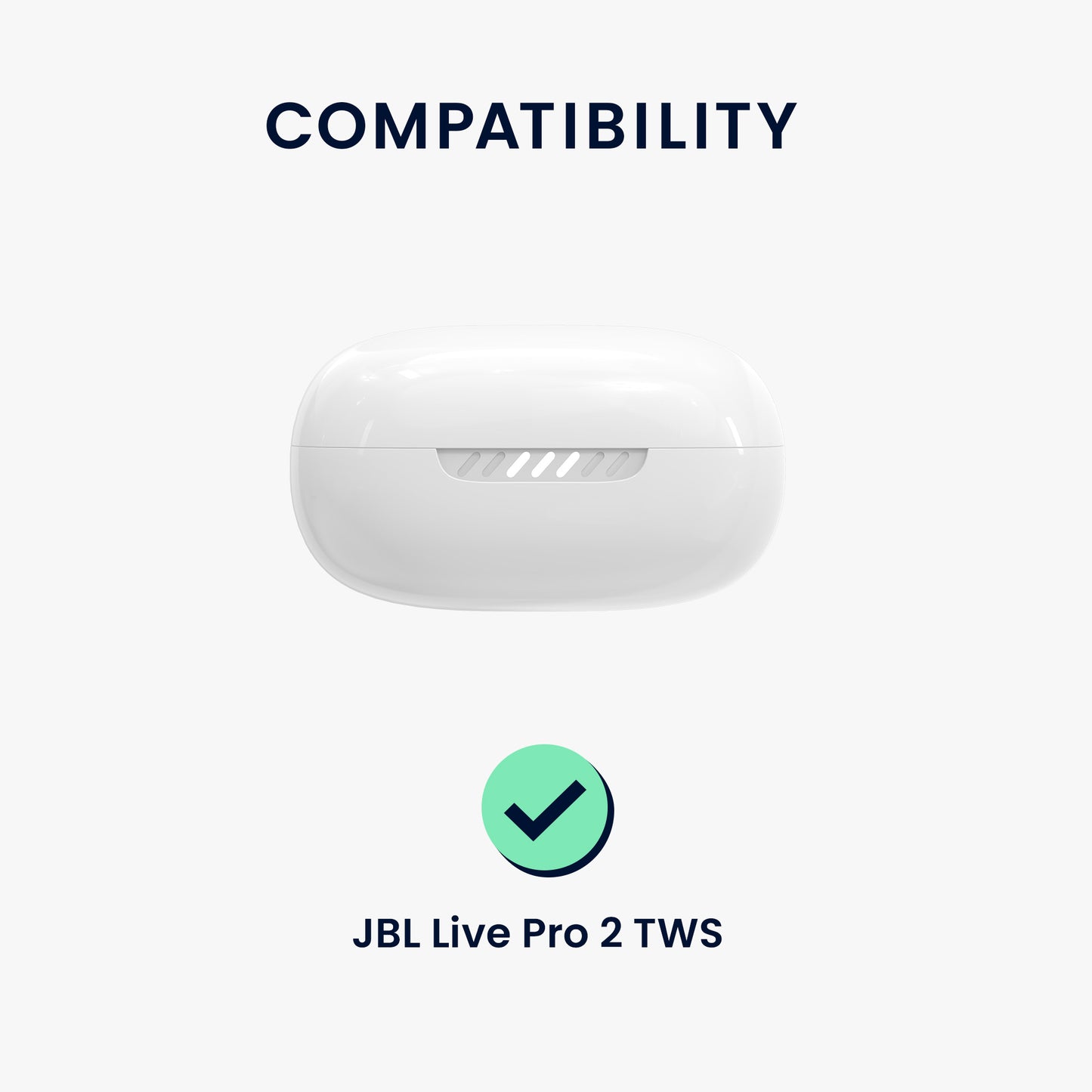 kwmobile Hülle kompatibel mit JBL Live Pro 2 TWS Kopfhörer
