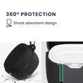 kwmobile Hülle kompatibel mit JBL Tune Flex Hülle - Kopfhörer Case - TPU Cover - Schutzhülle