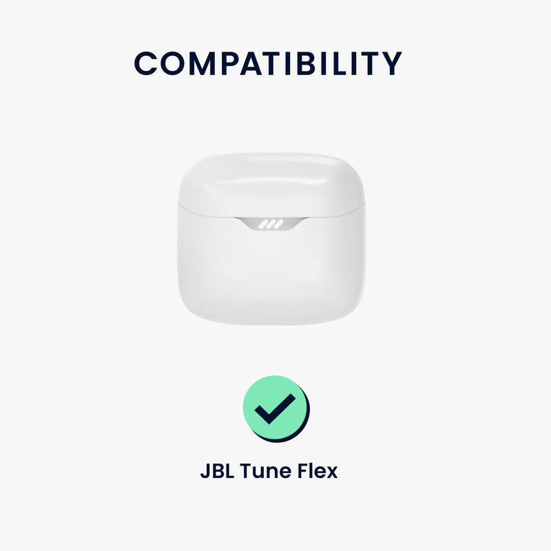 kwmobile Hülle kompatibel mit JBL Tune Flex Hülle - Kopfhörer Case - TPU Cover - Schutzhülle