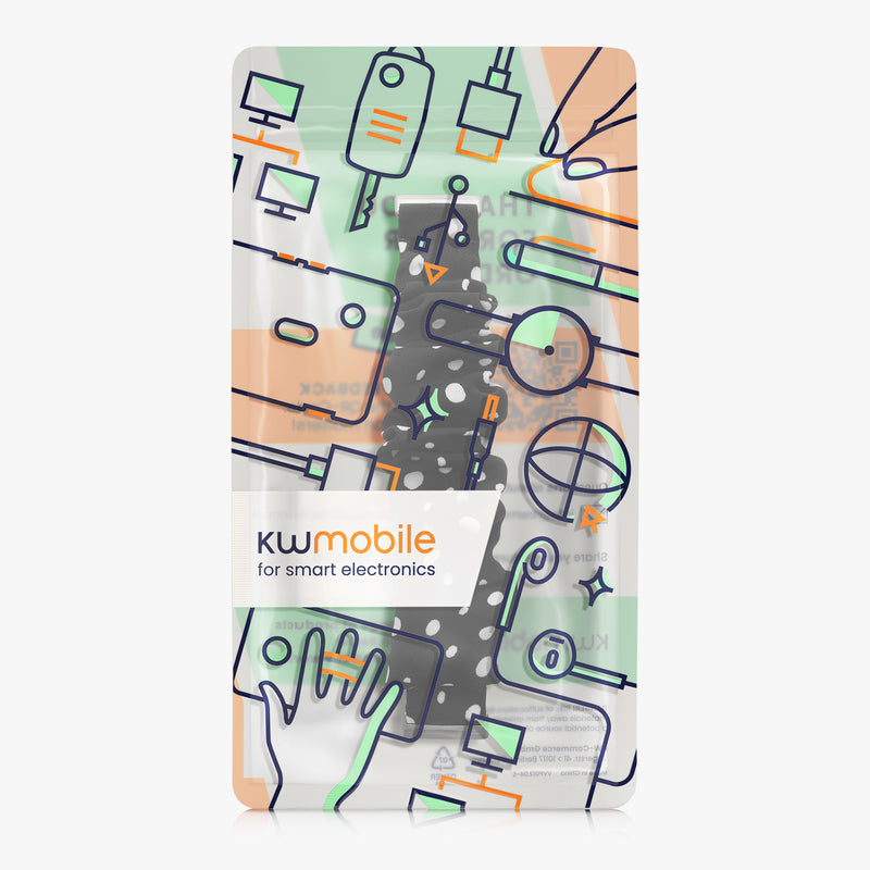 kwmobile Ersatz Armband kompatibel mit Fitbit Versa 4 / Sense 2 / Versa 3 / Sense