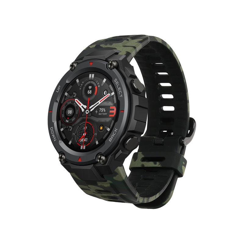kwmobile Armband kompatibel mit Huami Amazfit T-Rex / T-Rex Pro Armband - Fitnesstracker Sportarmband Band aus TPU und Silikon