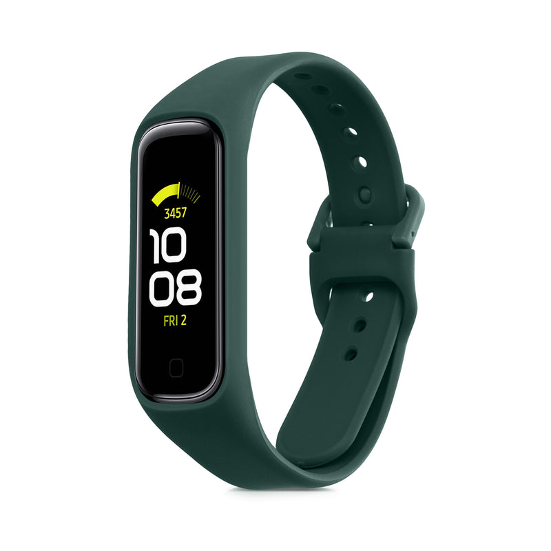 kwmobile Silikon Uhrenarmband für Samsung Galaxy Fit 2 Armband Ersatzarmband für Fitnesstracker Wechselarmband Smartwatch