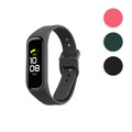 kwmobile Silikon Uhrenarmband für Samsung Galaxy Fit 2 Armband - Ersatzarmband für Fitnesstracker - Wechselarmband Smartwatch - Dunkelgrün Dunkelgrün  