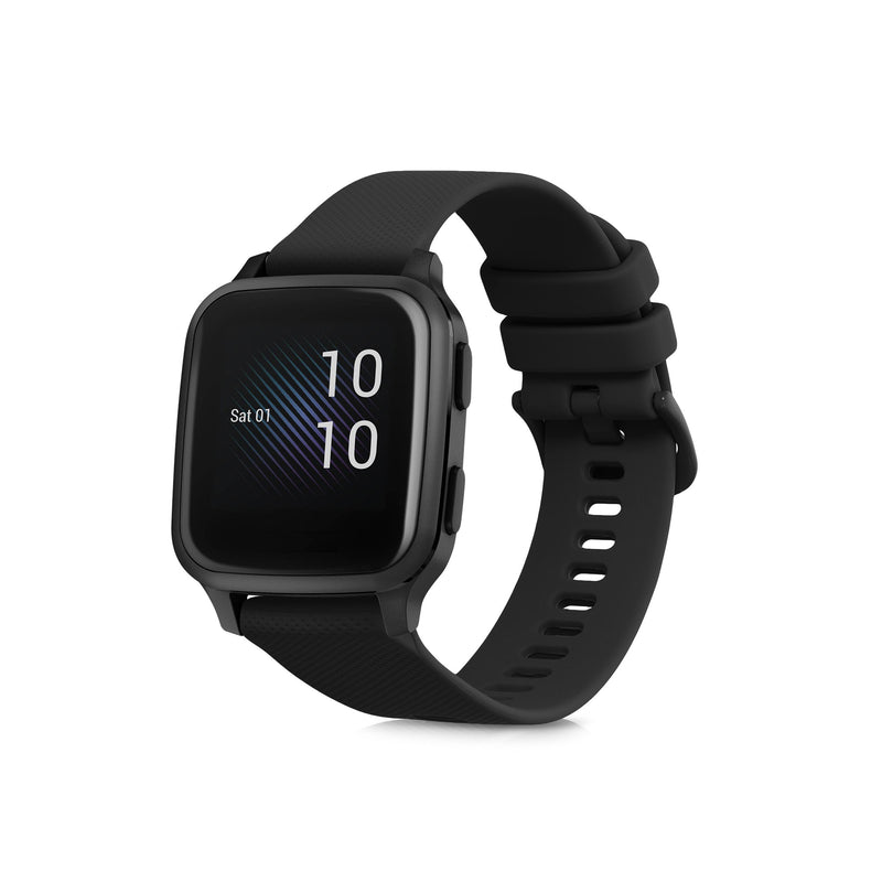kwmobile Silikon Uhrenarmband für Garmin Venu Sq Music / Sq Armband Ersatzarmband für Fitnesstracker Wechselarmband Smartwatch