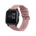 kwmobile Silikon Uhrenarmband für Garmin Venu Sq Music / Sq Armband Ersatzarmband für Fitnesstracker Wechselarmband Smartwatch
