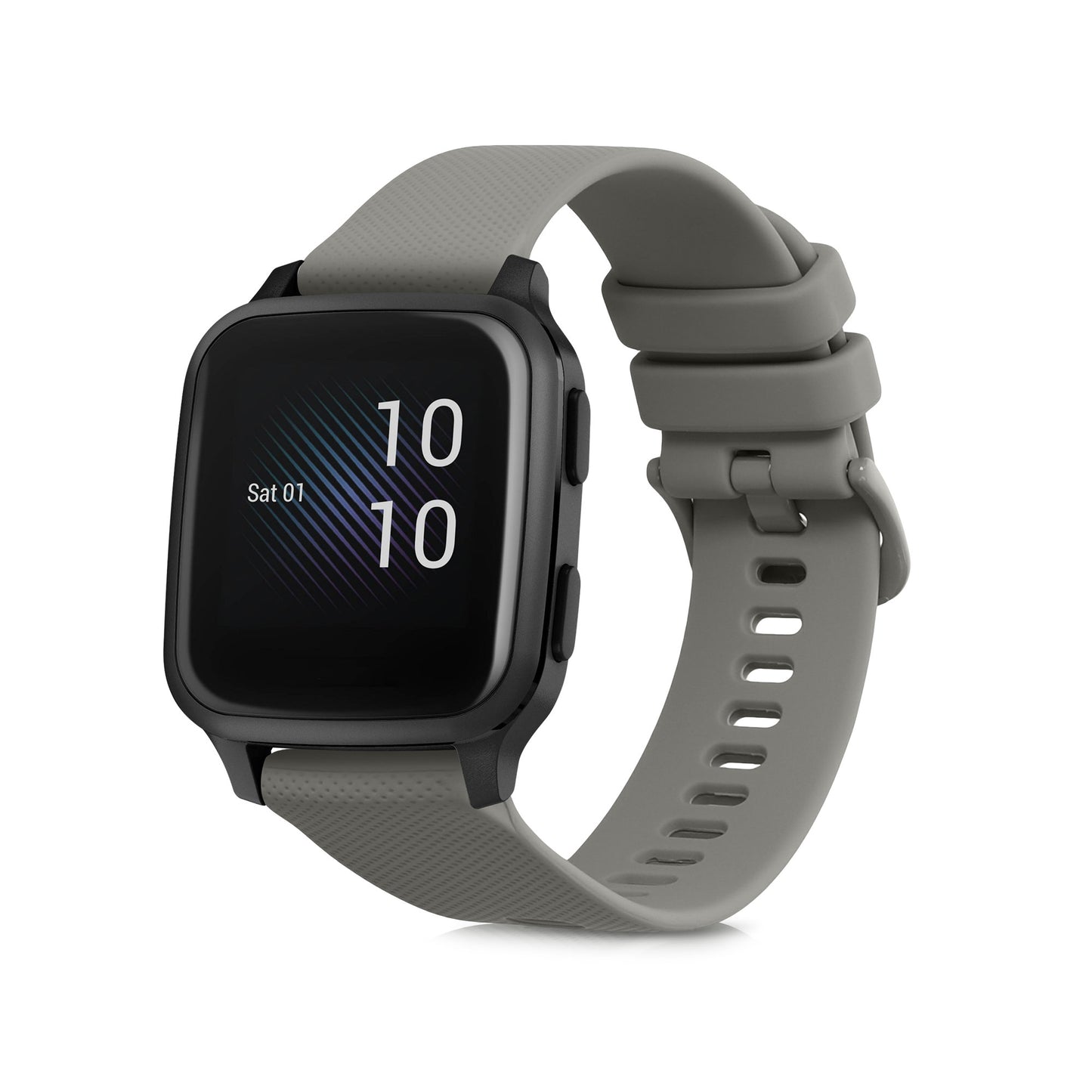 kwmobile Silikon Uhrenarmband für Garmin Venu Sq Music / Sq Armband Ersatzarmband für Fitnesstracker Wechselarmband Smartwatch