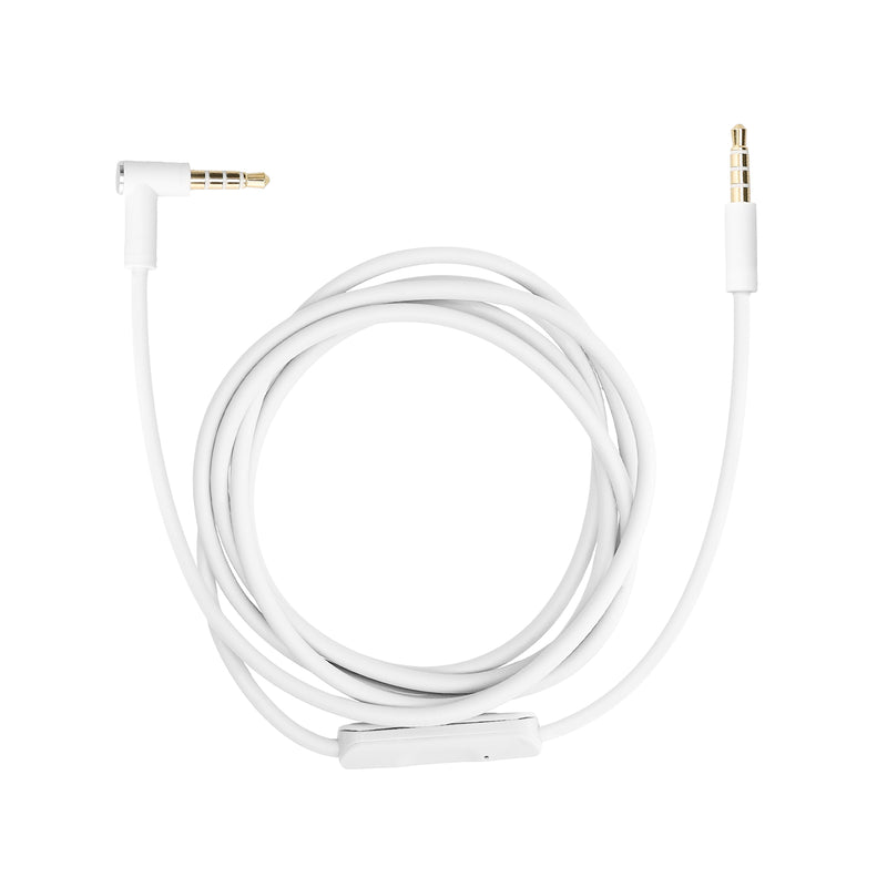 kwmobile Kopfhörerkabel für Beats Studio 3 / Solo 3 / Solo2 / Studio 2 / Studio 1 / Mixr - Ersatz Kabel 140 cm Mikrofon Lautstärkeregler - 3.5mm Klinke