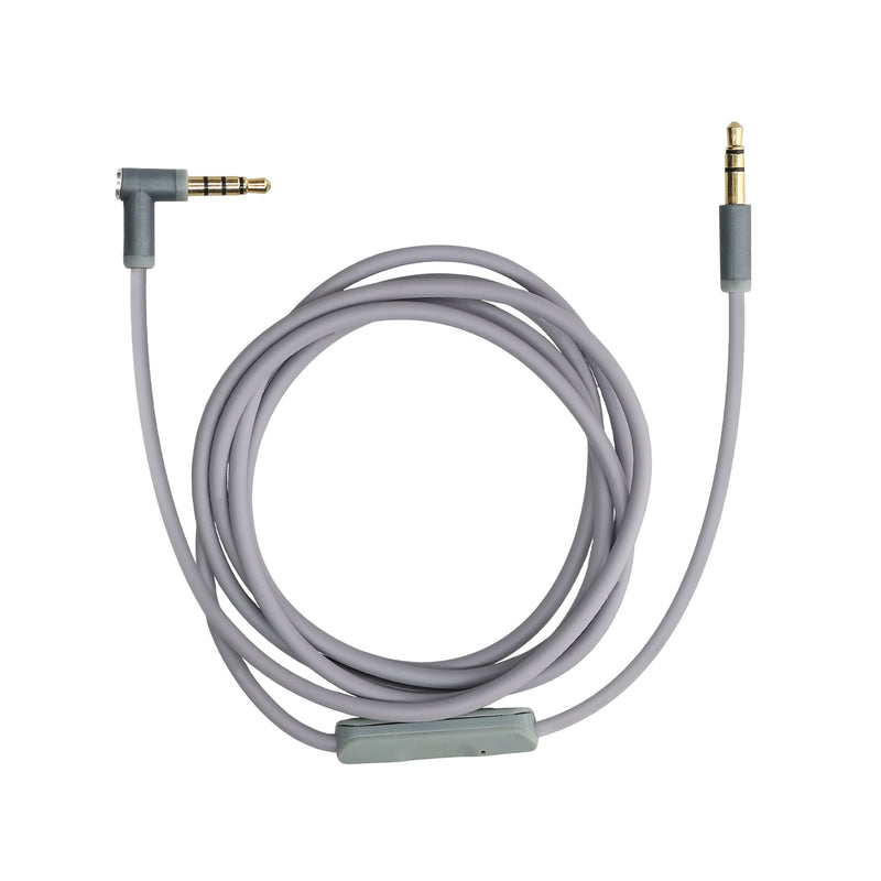 kwmobile Kopfhörerkabel für Beats Studio 3 / Solo 3 / Solo2 / Studio 2 / Studio 1 / Mixr - Ersatz Kabel 140 cm Mikrofon Lautstärkeregler - 3.5mm Klinke