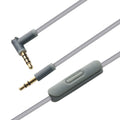kwmobile Kopfhörerkabel für Beats Studio 3 / Solo 3 / Solo2 / Studio 2 / Studio 1 / Mixr - Ersatz Kabel 140 cm Mikrofon Lautstärkeregler - 3.5mm Klinke