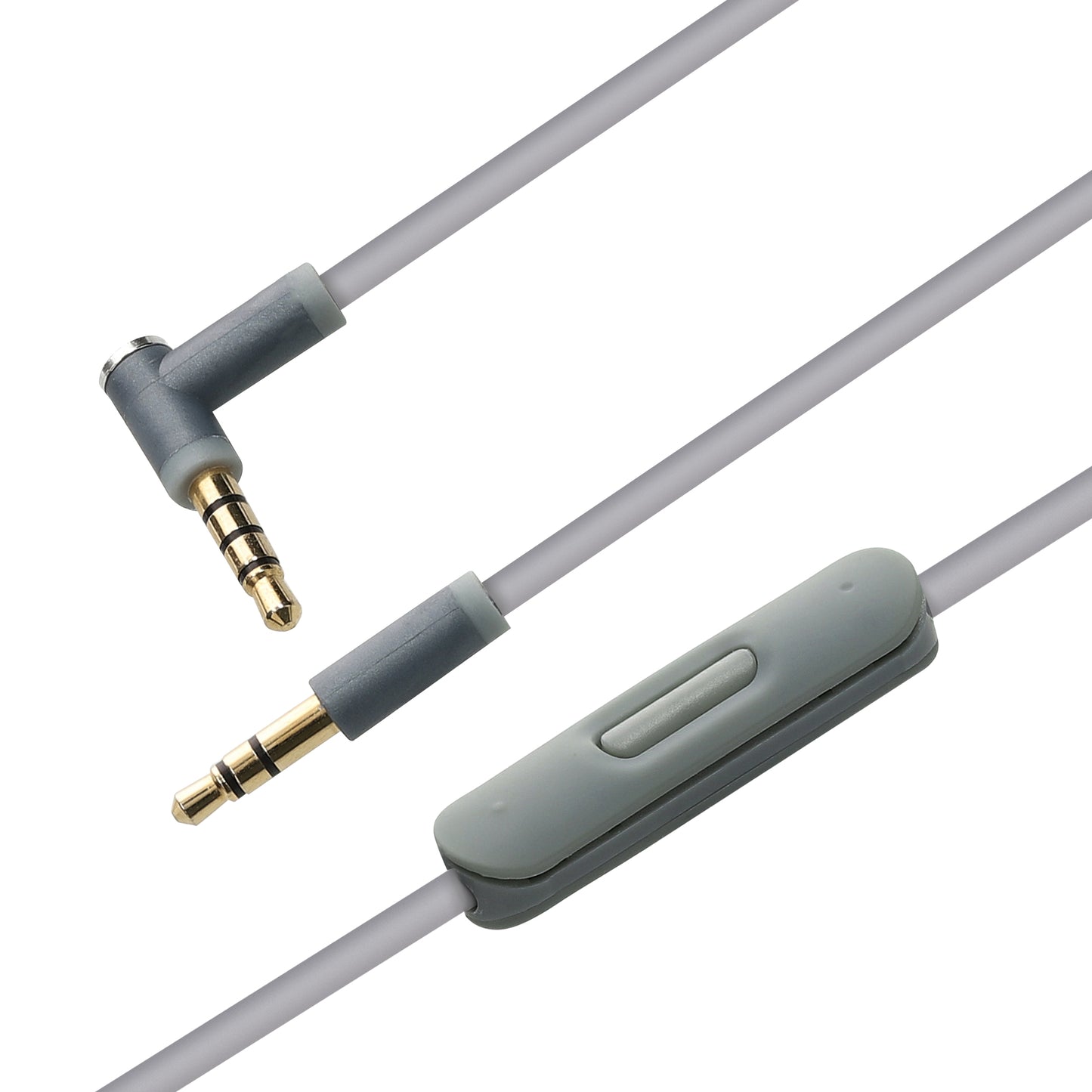 kwmobile Kopfhörerkabel für Beats Studio 3 / Solo 3 / Solo2 / Studio 2 / Studio 1 / Mixr - Ersatz Kabel 140 cm Mikrofon Lautstärkeregler - 3.5mm Klinke
