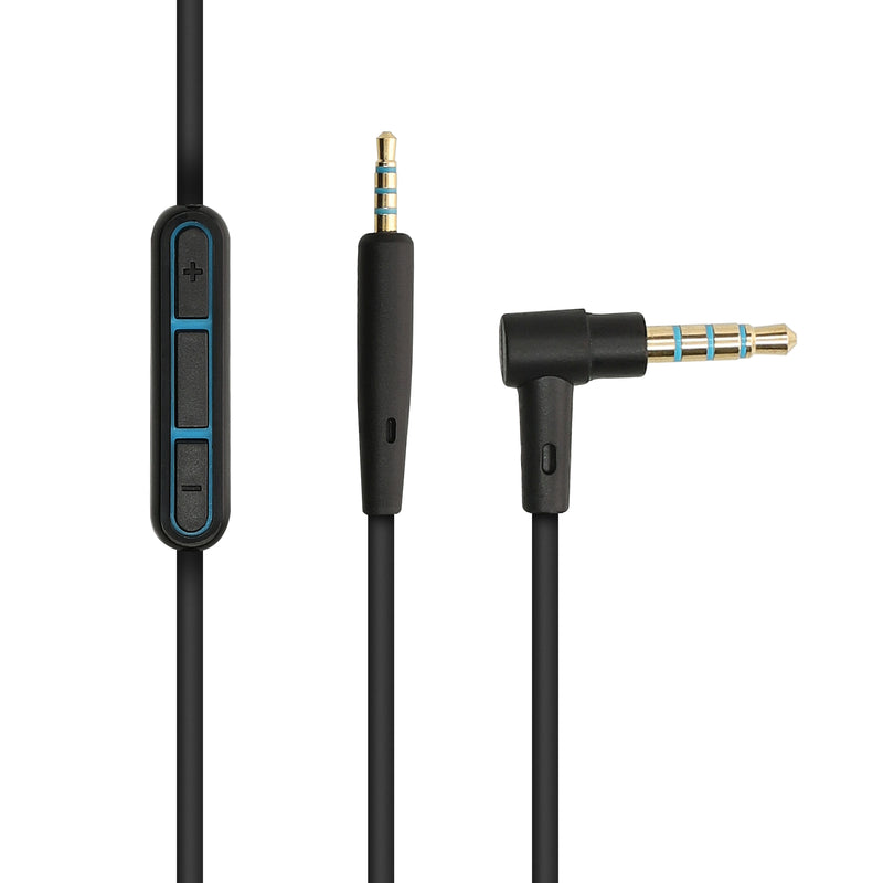 kwmobile Kopfhörerkabel für JBL E30 / E50 / E55BT / E65 BTNC / LIVE 500BT / TUNE 600 BTNC / LIVE 650 BTNC - Ersatz Kabel Mikrofon Lautstärkeregler - 3.5mm Klinke