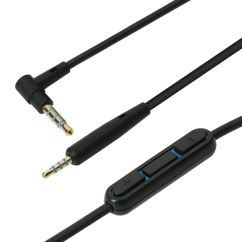 kwmobile Kopfhörerkabel für JBL E30 / E50 / E55BT / E65 BTNC / LIVE 500BT / TUNE 600 BTNC / LIVE 650 BTNC - Ersatz Kabel Mikrofon Lautstärkeregler - 3.5mm Klinke