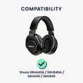kwmobile Kopfhörerkabel kompatibel mit Shure SRH440A / SRH840A / SRH440 / SRH840 Ersatz Kabel 300 cm 3.5mm Klinke mit 6.35mm Adapter