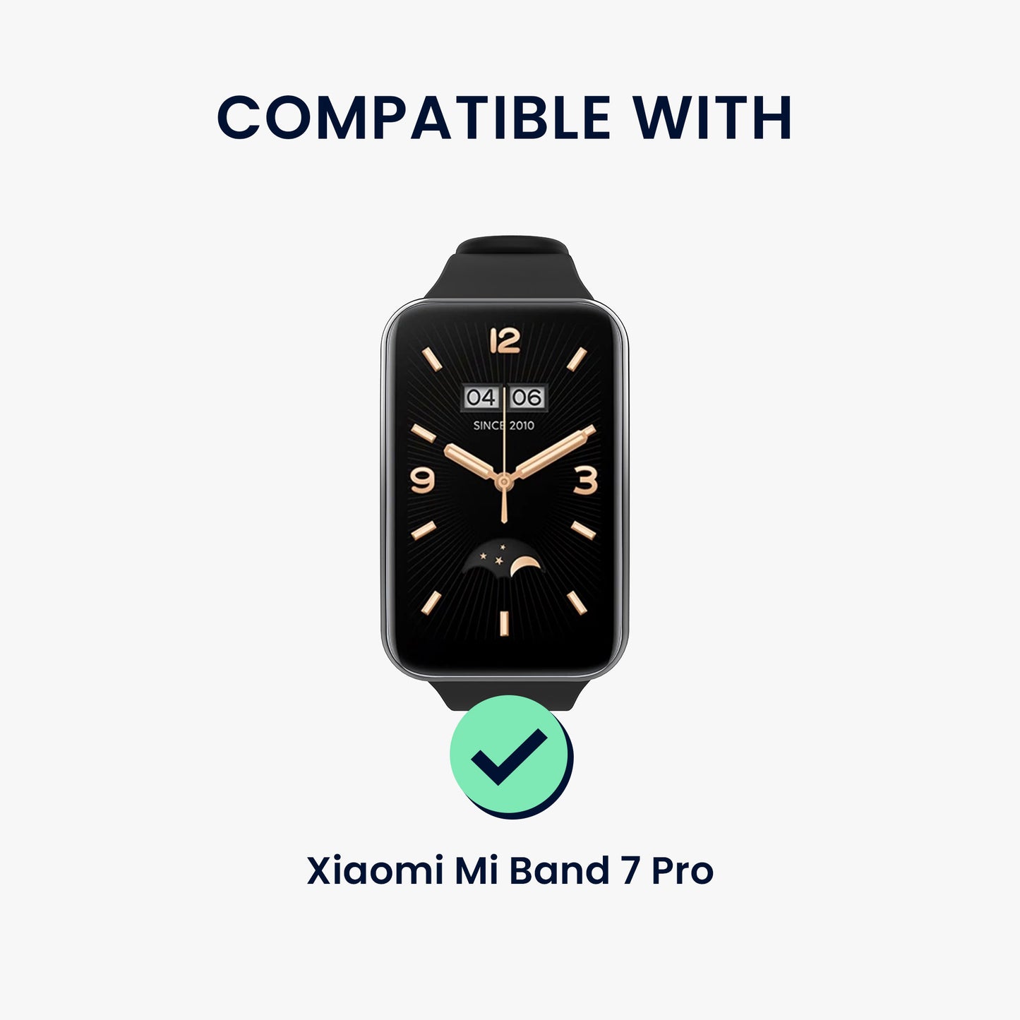 kwmobile Uhrenarmband für Xiaomi Mi Band 7 Pro Armband Ersatzarmband für Fitnesstracker Wechselarmband Smartwatch