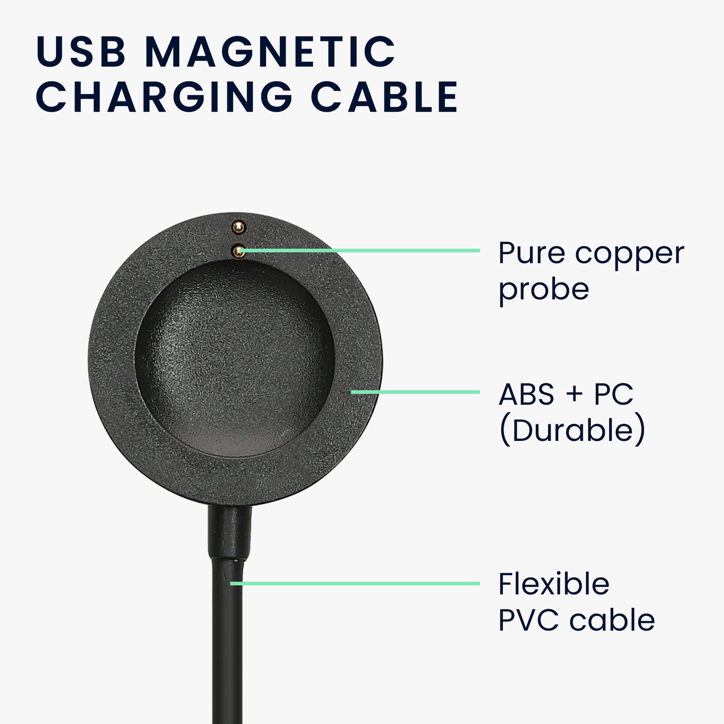 kwmobile USB Kabel Charger kompatibel mit Michael Kors GEN 6 / GEN 5e / GEN 5 / GEN 4 Watch / Skagen Falster 2 Ladekabel - Smart Watch Ersatzkabel - Fitnesstracker Aufladekabel
