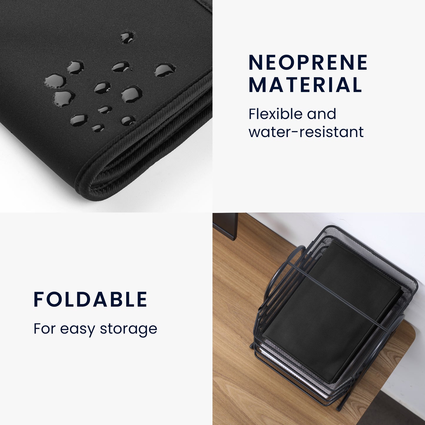 kwmobile Hülle kompatibel mit 24-26" Monitor Schutzhülle Staubschutz Abdeckhaube für PC Bildschirm Computer Screen Cover Staubhaube Haube