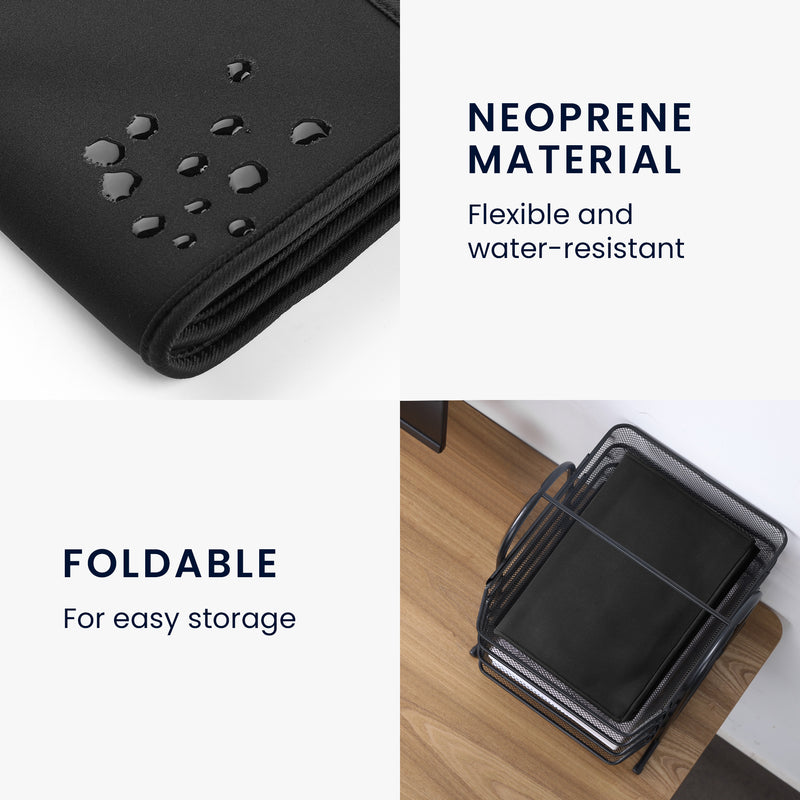 kwmobile Hülle kompatibel mit 24-26" Monitor Schutzhülle Staubschutz Abdeckhaube für PC Bildschirm Computer Screen Cover Staubhaube Haube