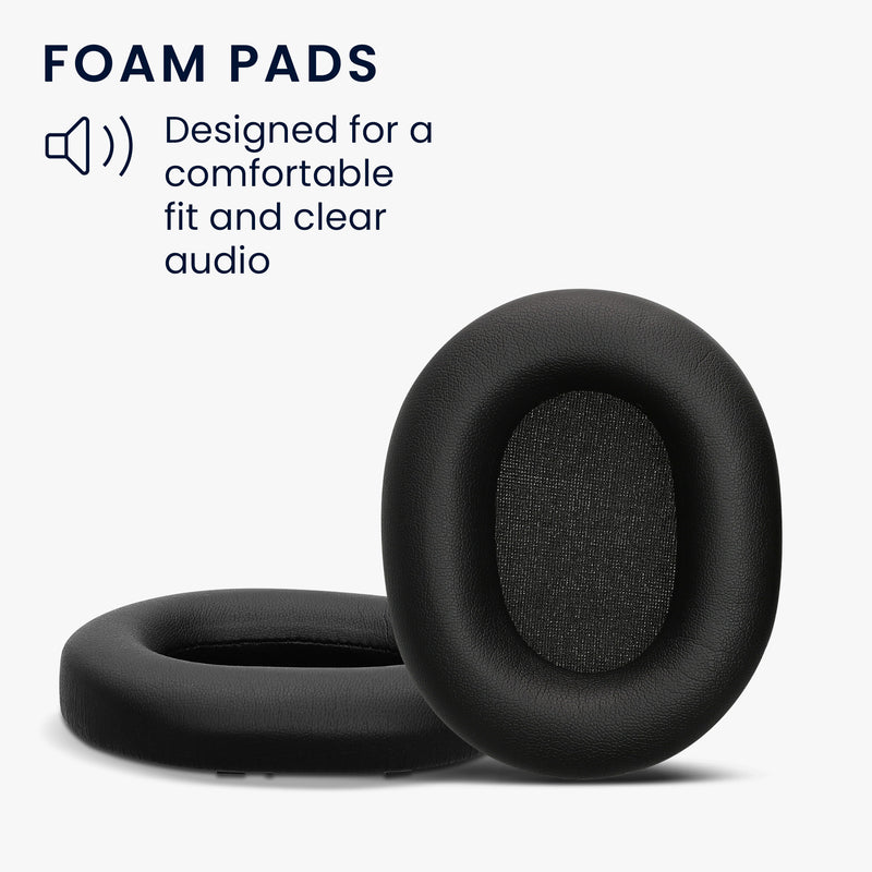 kwmobile Ohr Polster für Sony WH-1000XM5 Ohrpolster Ersatz Kopfhörer Ersatzteile Over Ear Headphones