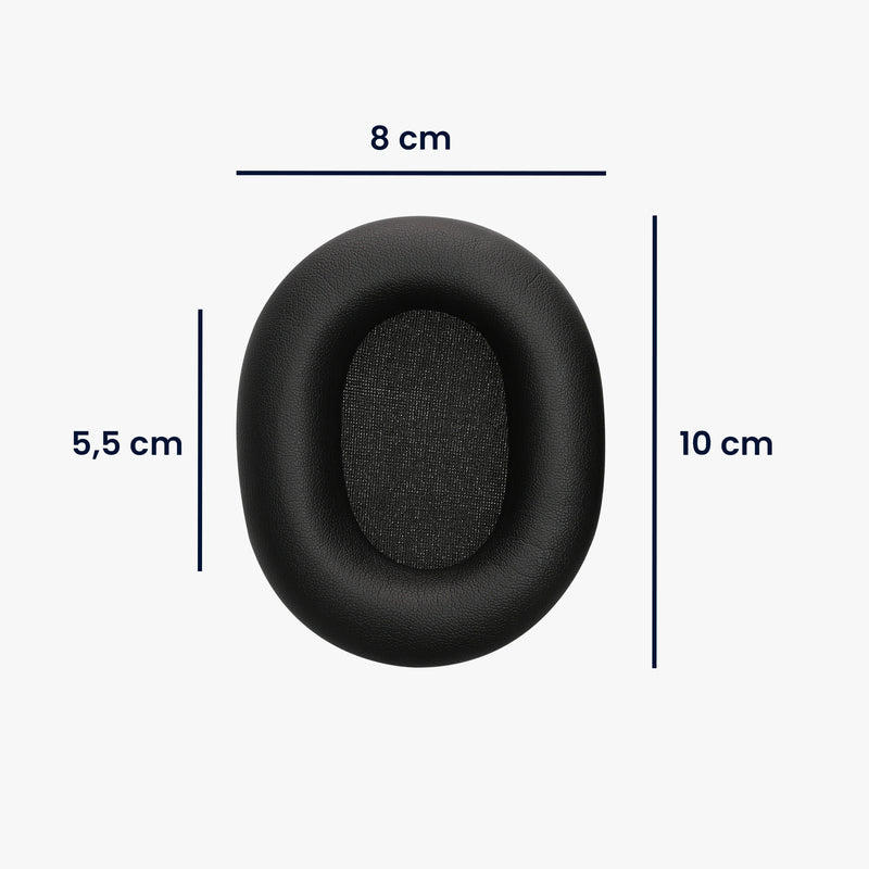 kwmobile Ohr Polster für Sony WH-1000XM5 Ohrpolster Ersatz Kopfhörer Ersatzteile Over Ear Headphones