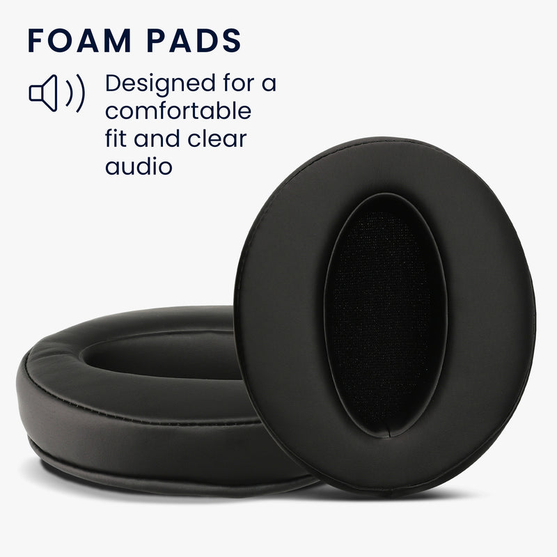 kwmobile Ohr Polster für Sennheiser HD 4.50SE / HD 4.40BT / HD 4.30G / HD 4.20S Ohrpolster Ersatz Kopfhörer Ersatzteile Over Ear Headphones