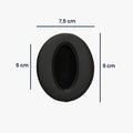kwmobile Ohr Polster für Sennheiser HD 4.50SE / HD 4.40BT / HD 4.30G / HD 4.20S Ohrpolster Ersatz Kopfhörer Ersatzteile Over Ear Headphones