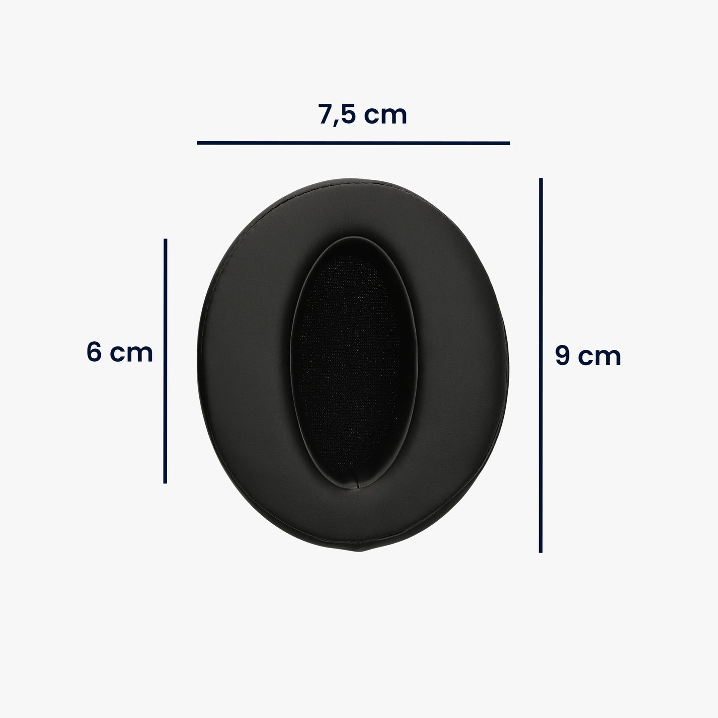 kwmobile Ohr Polster für Sennheiser HD 4.50SE / HD 4.40BT / HD 4.30G / HD 4.20S Ohrpolster Ersatz Kopfhörer Ersatzteile Over Ear Headphones