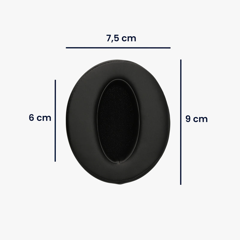 kwmobile Ohr Polster für Sennheiser HD 4.50SE / HD 4.40BT / HD 4.30G / HD 4.20S Ohrpolster Ersatz Kopfhörer Ersatzteile Over Ear Headphones