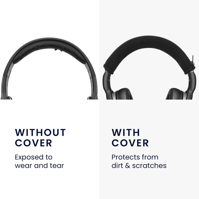 kwmobile Kopfband Abdeckung kompatibel mit Sennheiser HD 4.50BTNC / HD4.40BT / HD4.30 / HD 350BT Case - Stirnband Polster - Kopfhörer Schutz