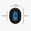kwmobile Ohr Polster für Turtle Beach Recon 70 / Recon 50 / Recon 60P / Stealth 500 / 600 / 700 Ohrpolster Ersatz Kopfhörer Ersatzteile Over Ear Headphones