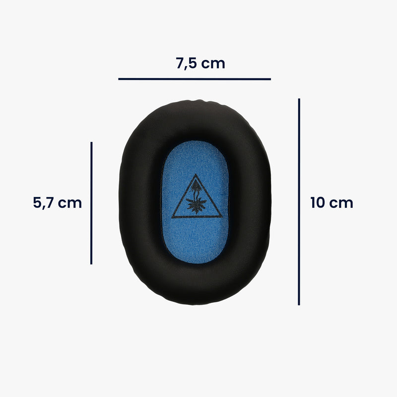 kwmobile Ohr Polster für Turtle Beach Recon 70 / Recon 50 / Recon 60P / Stealth 500 / 600 / 700 Ohrpolster Ersatz Kopfhörer Ersatzteile Over Ear Headphones