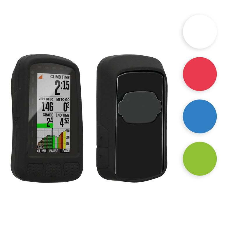 kwmobile Hülle kompatibel mit Wahoo Elemnt Roam V2 - Silikon GPS Fahrrad Case Schutzhülle Grün  