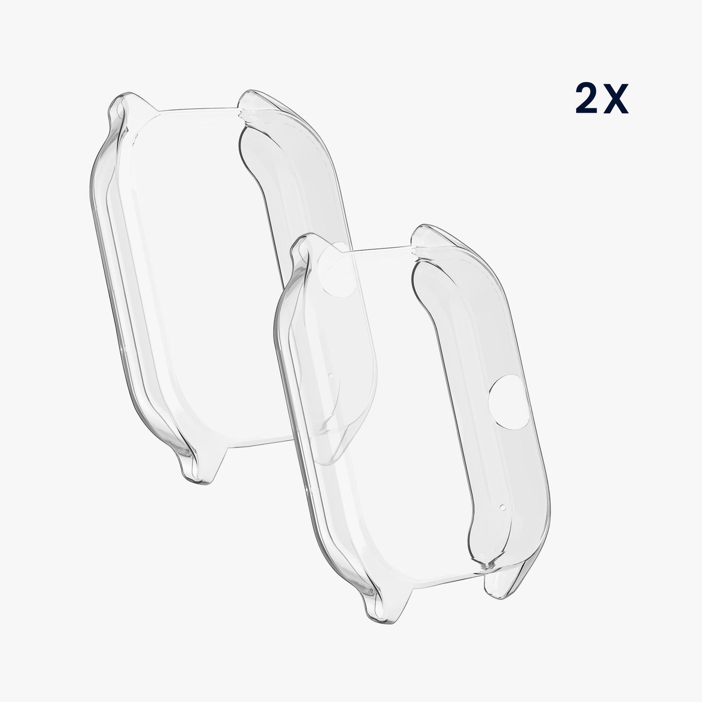 kwmobile Silikon Hülle für Huami Amazfit GTS 4 Schutzhülle Fullbody Display Cover Set