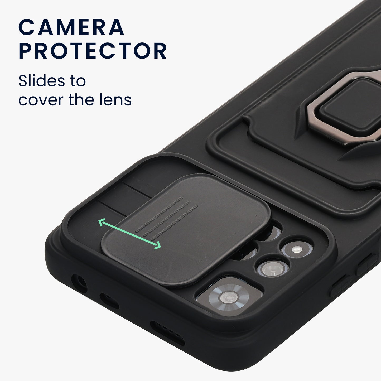 kwmobile Handyhülle kompatibel mit Xiaomi Redmi Note 11 Pro+ 5G / Note 11 Pro Plus 5G - Softcase mit Kameraschutz - Kartenfach