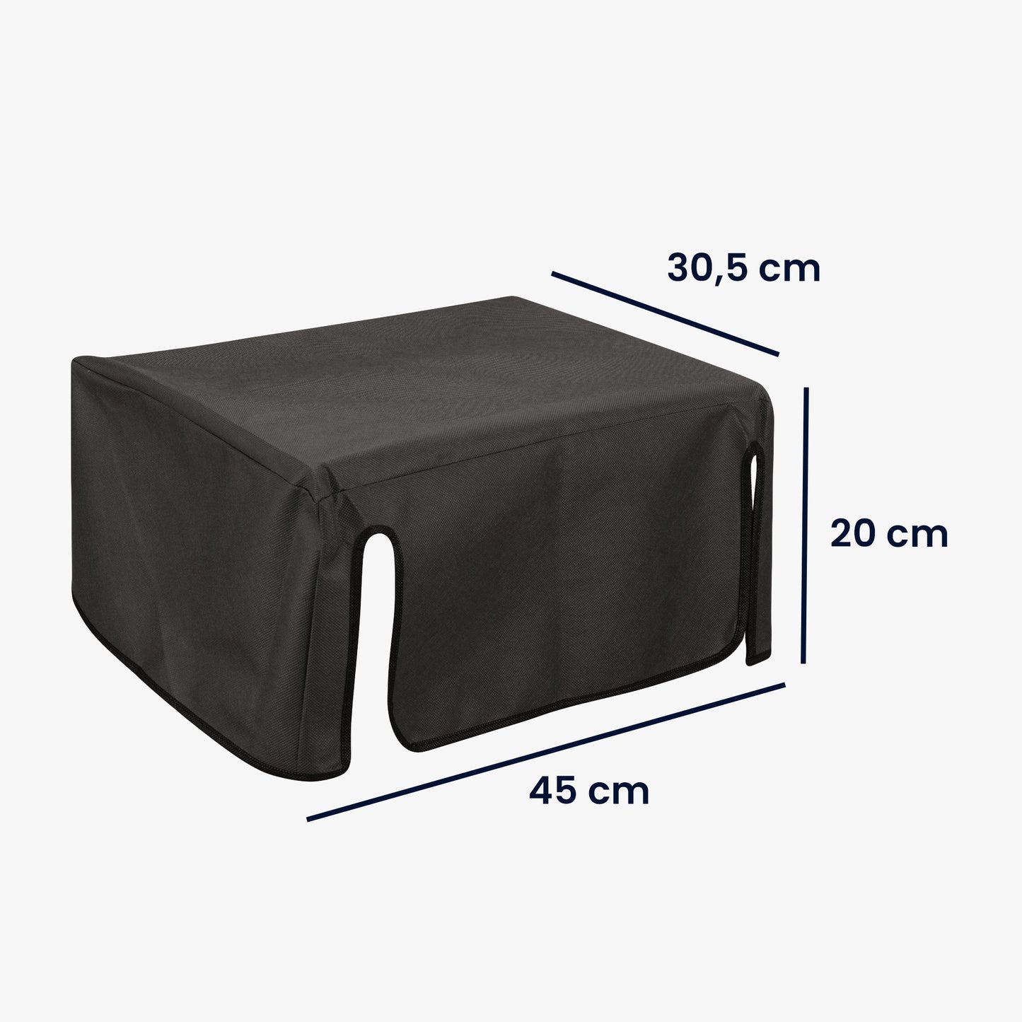 kwmobile Cover kompatibel mit Canon Pixma TR4650 / TR4651 / TR47511i - Tasche Hülle Drucker - Staubschutzhülle Schutzhaube Schutzhülle