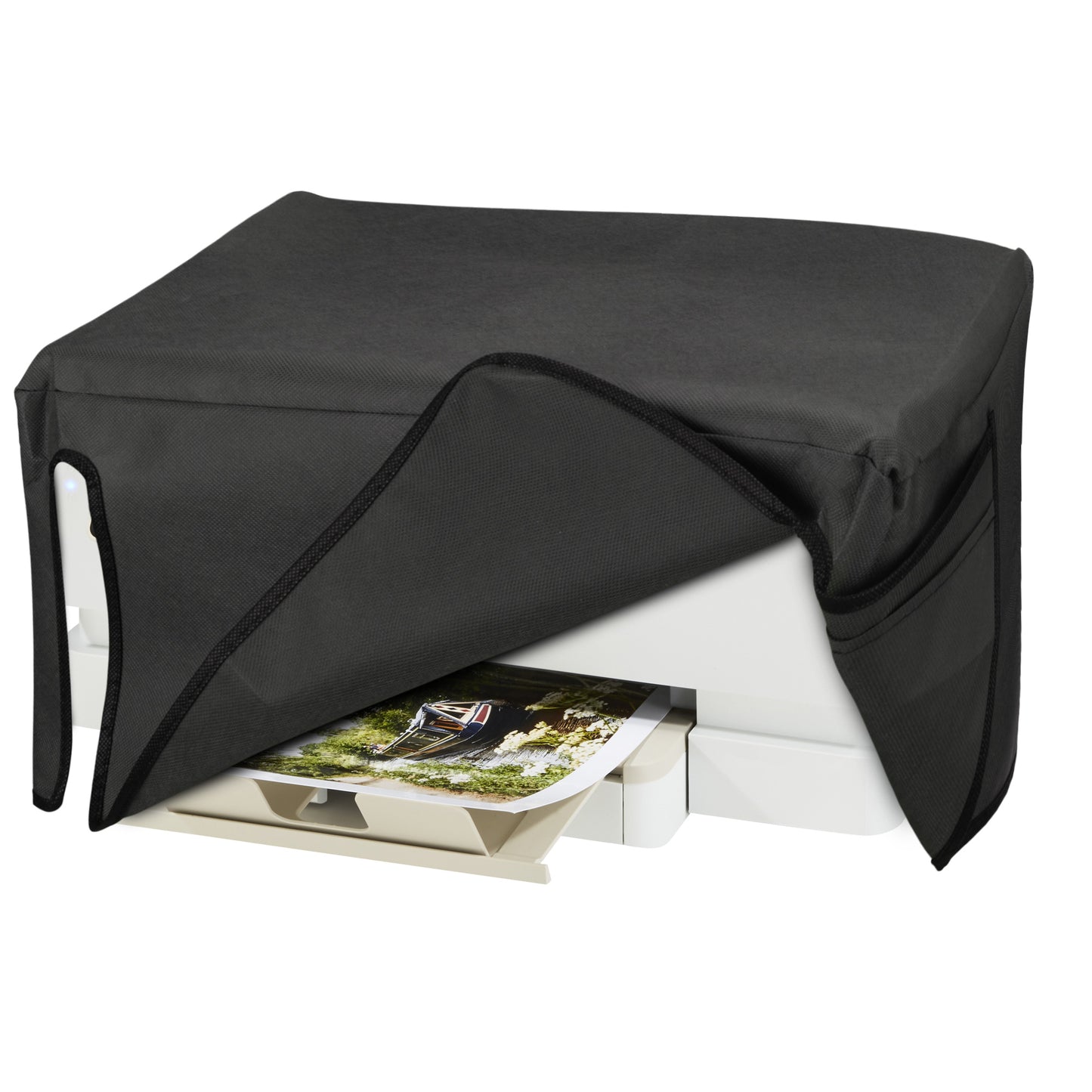 kwmobile Cover kompatibel mit HP Envy Inspire 7220e / Inspire 7255e - Tasche Hülle Drucker - Staubschutzhülle Schutzhaube Schutzhülle