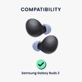 kwmobile 6x Ersatz In Ear Kopfhörer kompatibel mit Samsung Galaxy Buds 2 Polster Ohrstöpsel In-Ear Ohrhörer