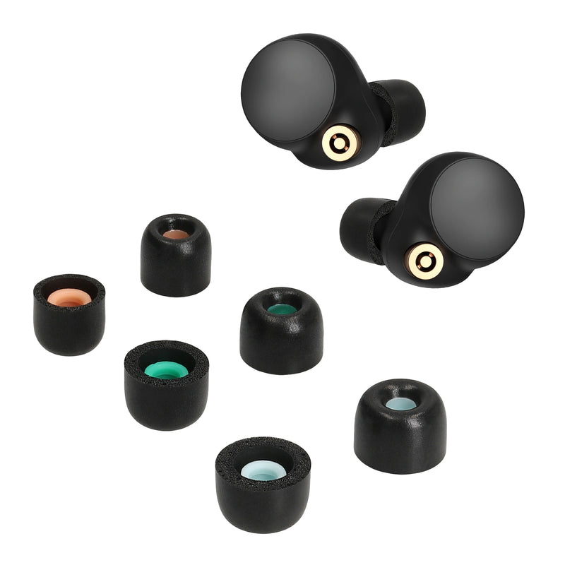 kwmobile Ersatz In Ear Kopfhörer kompatibel mit Sony WF-1000XM4 Polster Ohrstöpsel In-Ear Ohrhörer