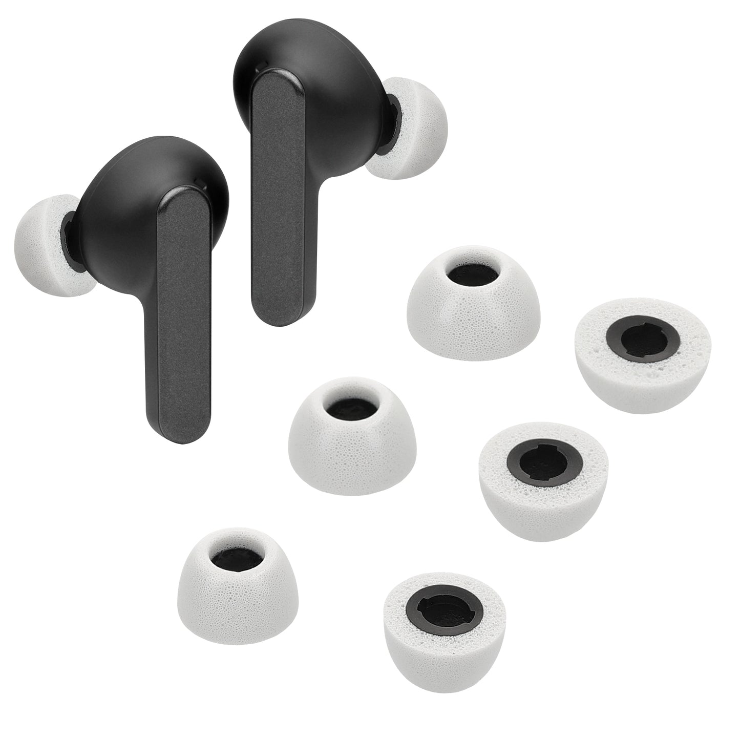 kwmobile Ersatz In Ear Kopfhörer kompatibel mit JBL Live Pro 2 TWS Polster Ohrstöpsel In-Ear Ohrhörer