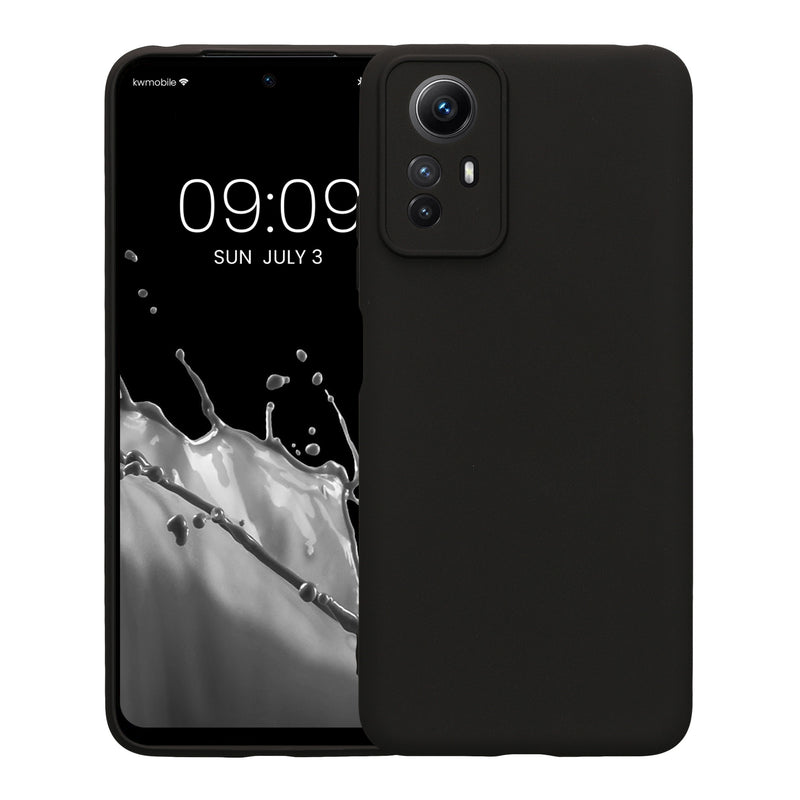 kwmobile Handyhülle für Xiaomi Redmi Note 12S Hülle - weiches Handy Silikon Case - Schutzhülle Cover