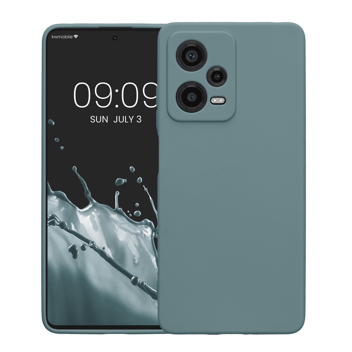 kwmobile Handyhülle für Xiaomi Redmi Note 12 Pro 5G Hülle - weiches Handy Silikon Case - Schutzhülle Cover